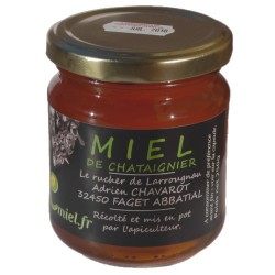 Miel de châtaignier 250 grammes